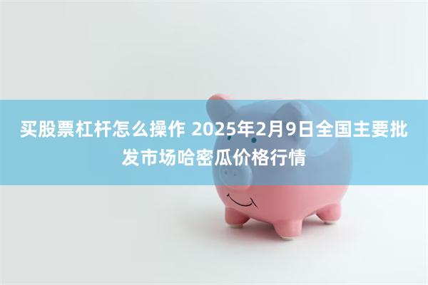 买股票杠杆怎么操作 2025年2月9日全国主要批发市场哈密瓜价格行情